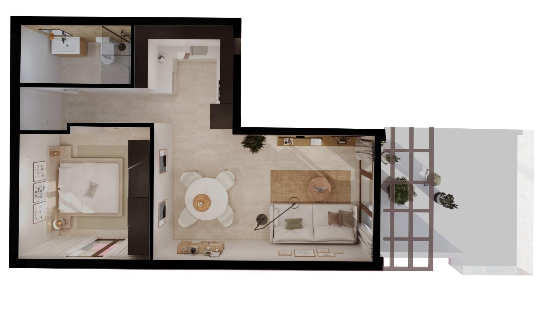 Obra Nueva - Apartamento piso -
Vera - Vera playa