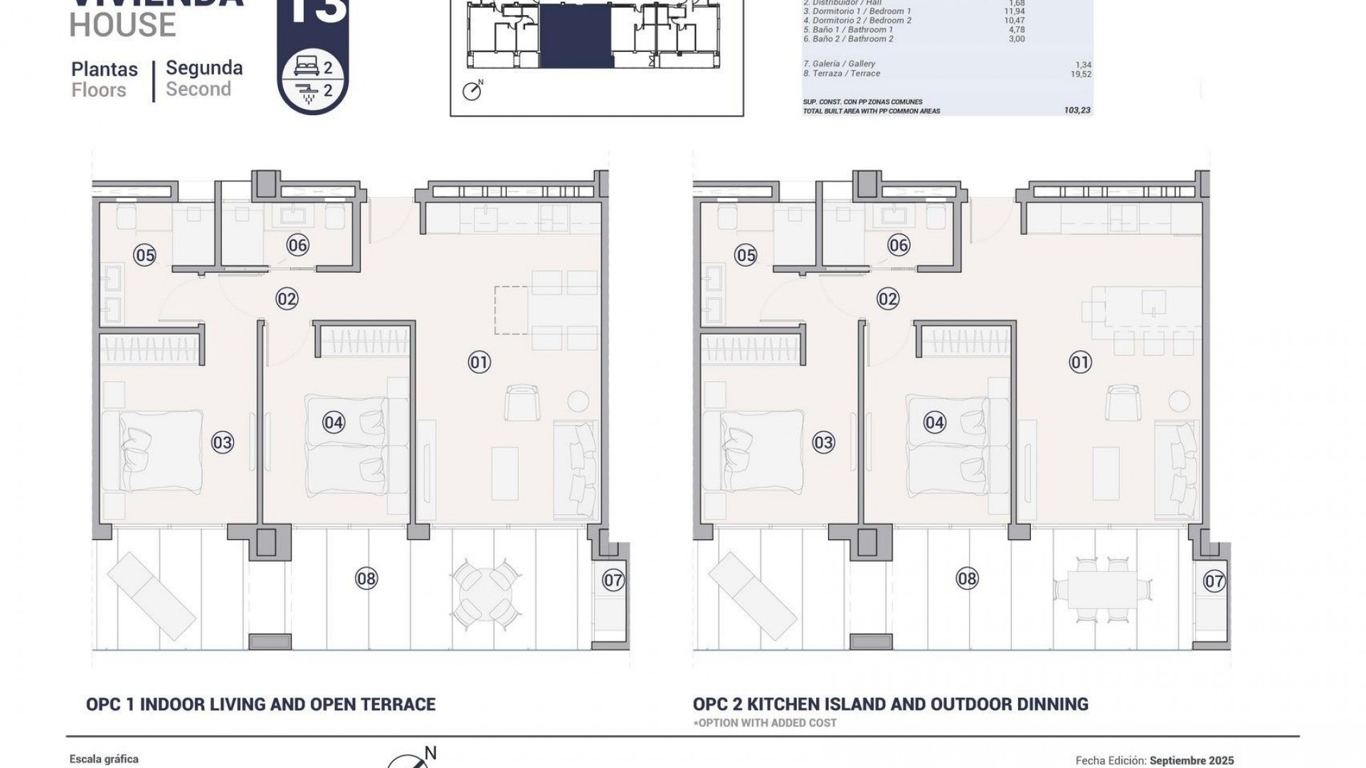Obra Nueva - Apartamento piso -
Villajoyosa - Puntes del Moro