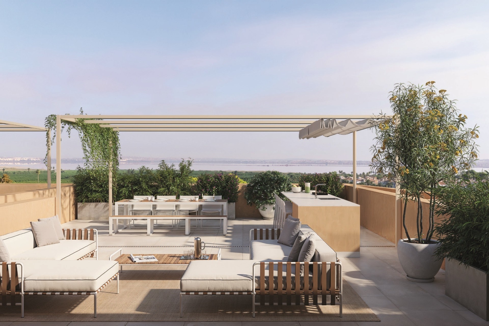 Obra Nueva - Bungalow alto -
Torrevieja