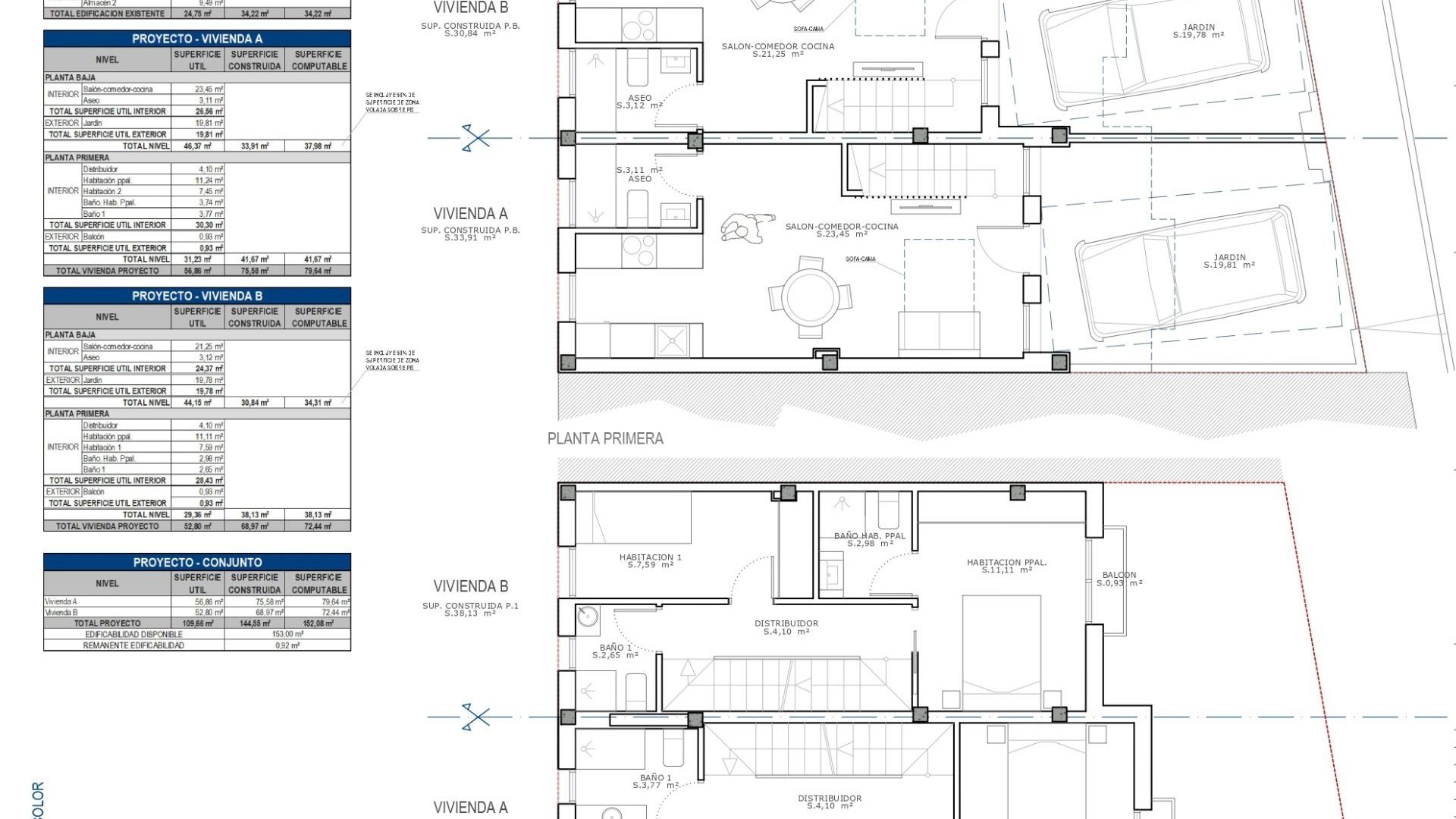 Obra Nueva - Casa de pueblo -
Cartagena - La Azohía