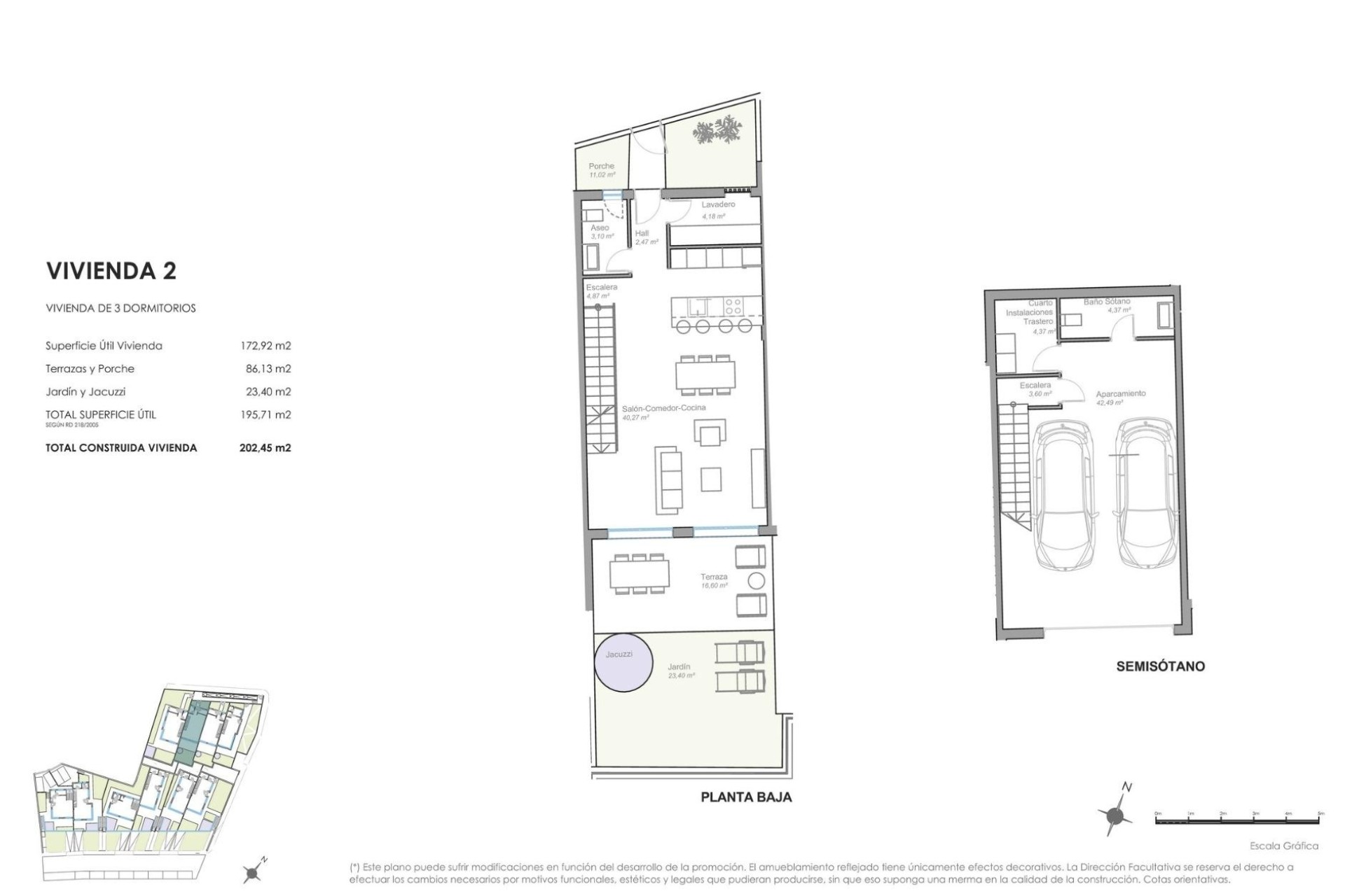 Obra Nueva - Casa de pueblo -
Mojacar - Playa de la Mena