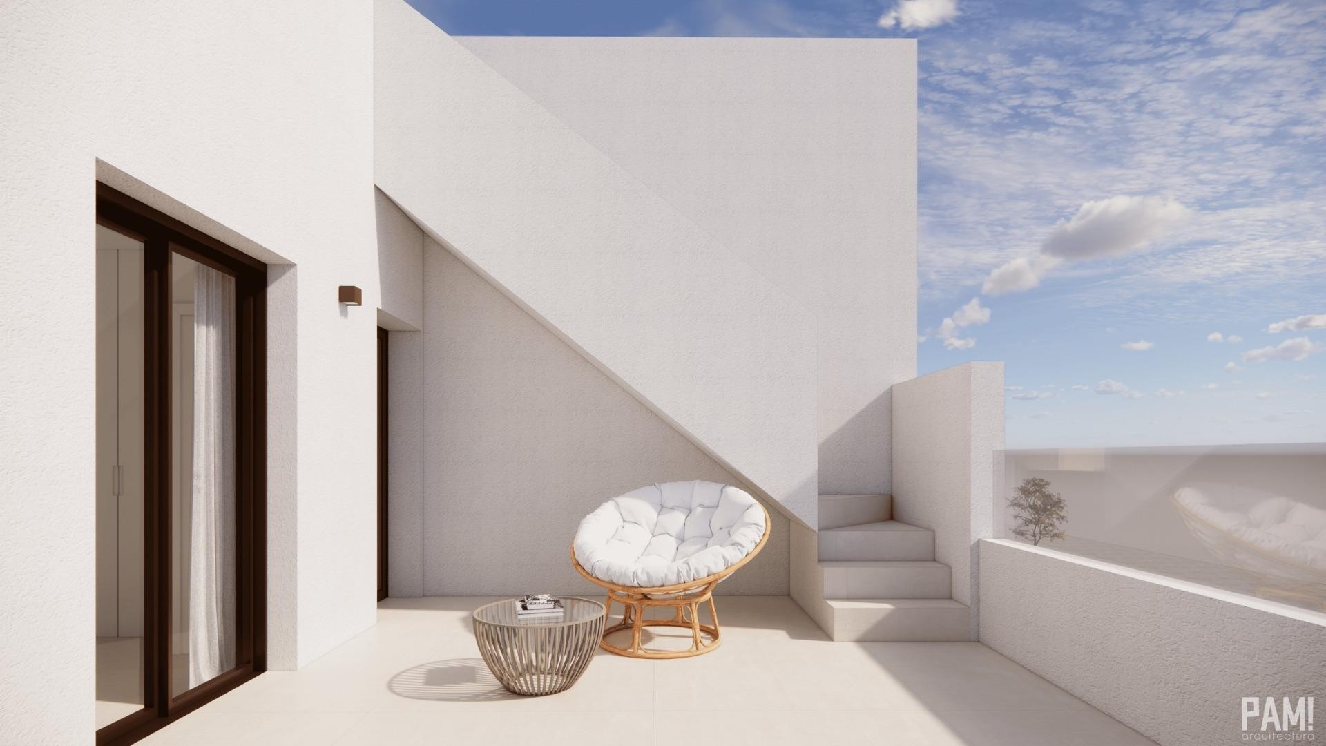 Obra Nueva - Casa de pueblo -
Pilar de la Horadada - Barrio los Segundas