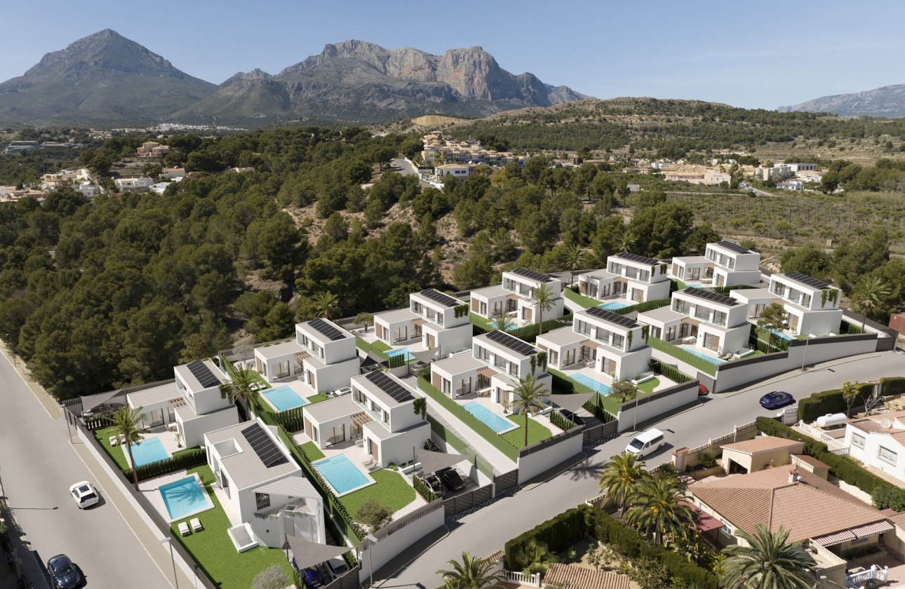 Obra Nueva - Chalet Independiente -
Alfaz del Pi - Alfas del Pí