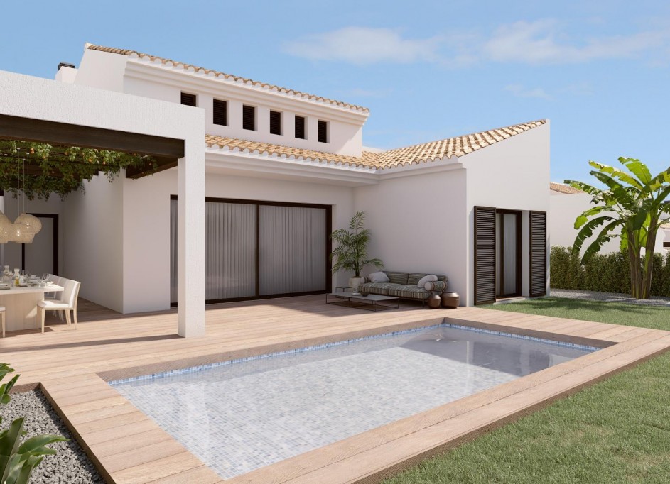 Obra Nueva - Chalet Independiente -
Algorfa - Castillo de montemar