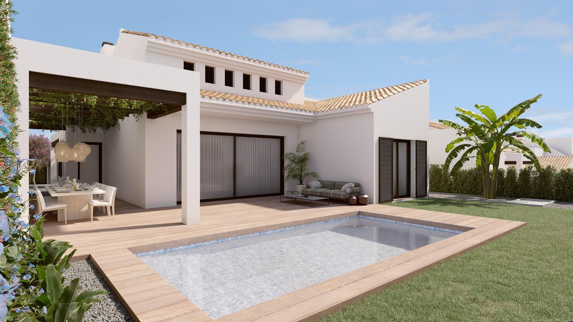 Obra Nueva - Chalet Independiente -
Algorfa - Castillo de montemar