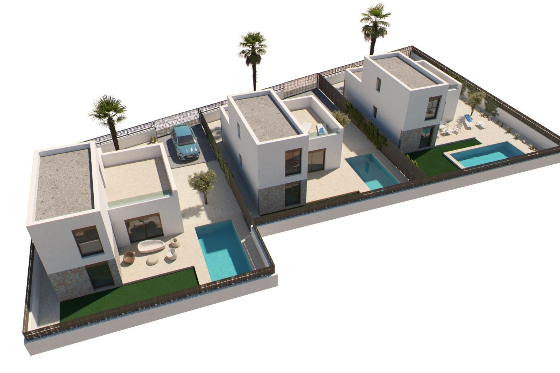 Obra Nueva - Chalet Independiente -
Algorfa - La Finca Golf Resort