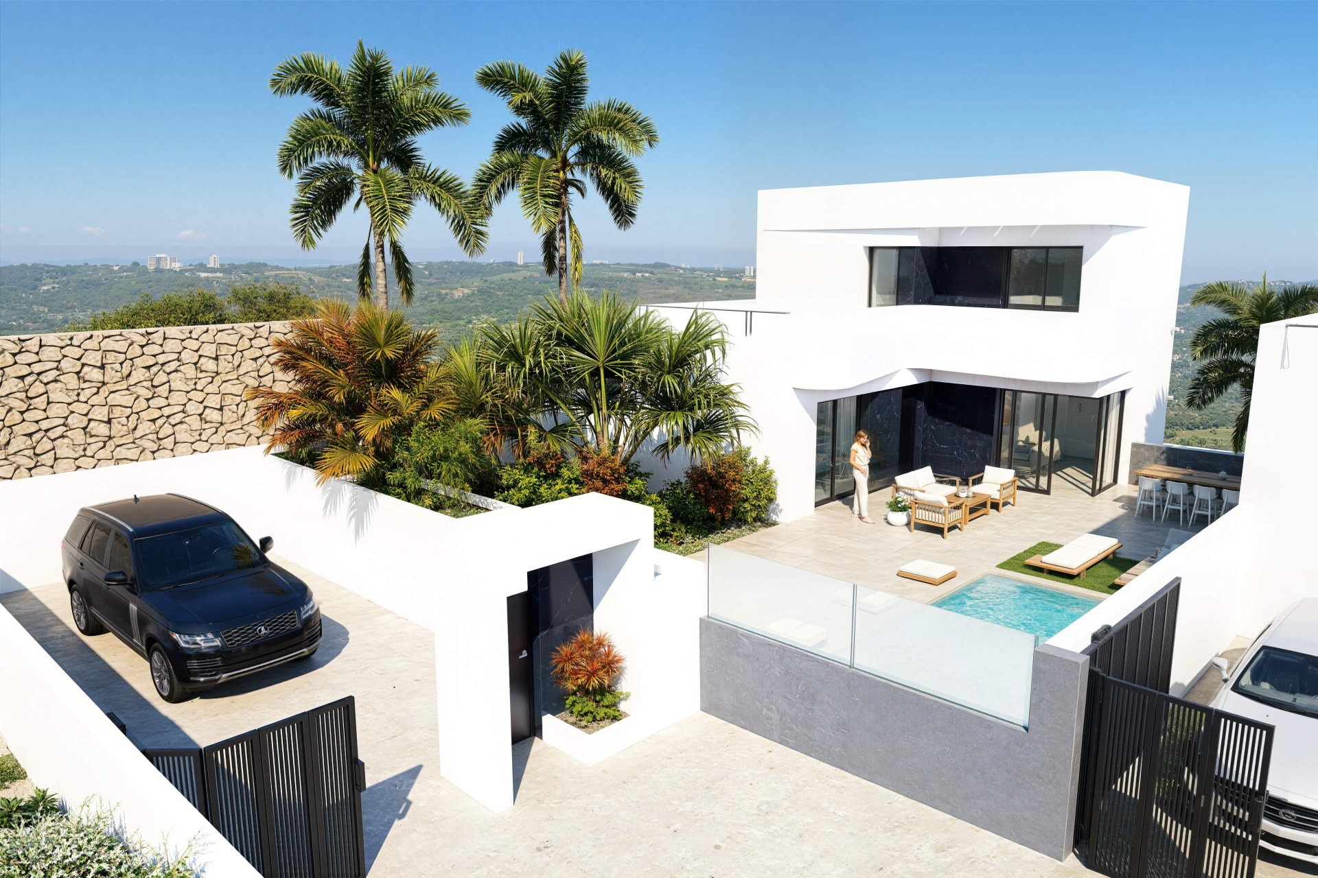 Obra Nueva - Chalet Independiente -
Algorfa