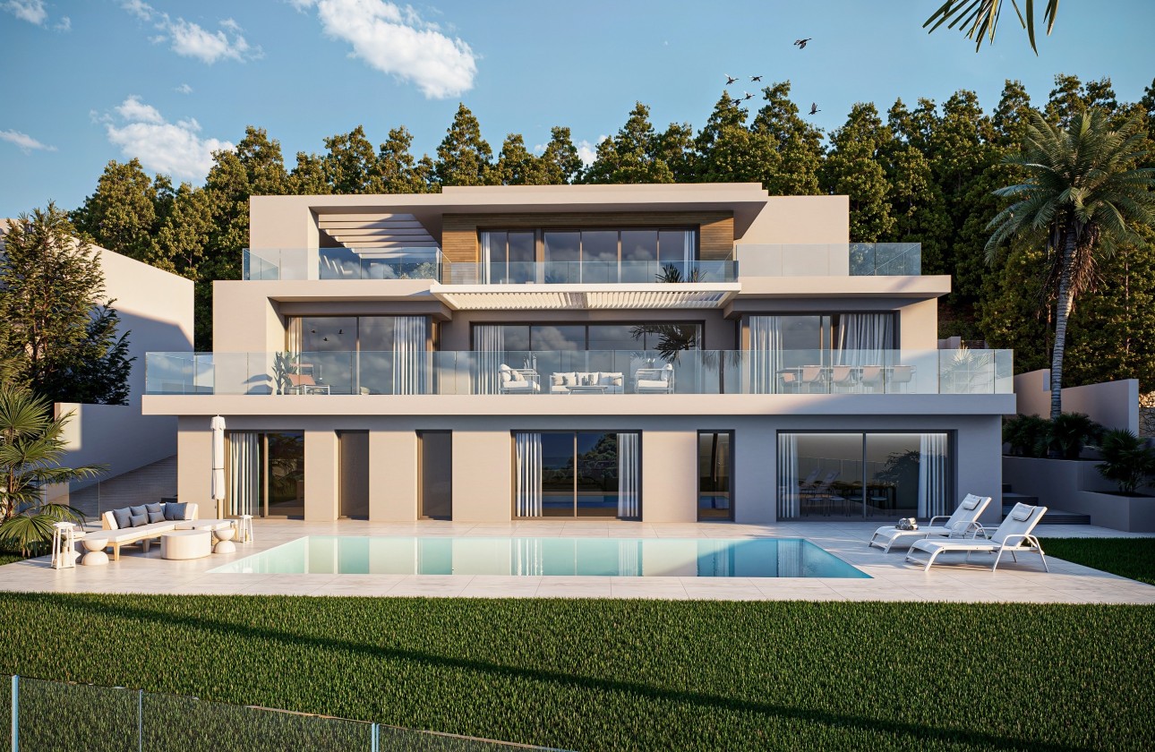 Obra Nueva - Chalet Independiente -
Altea