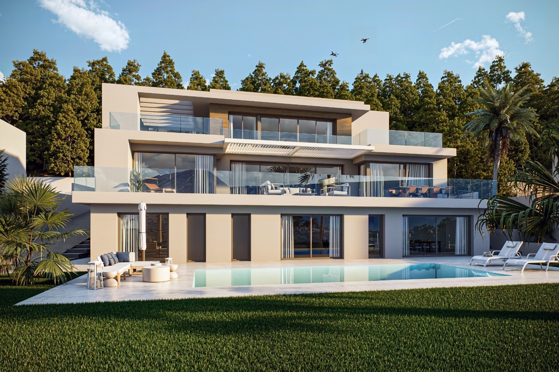 Obra Nueva - Chalet Independiente -
Altea
