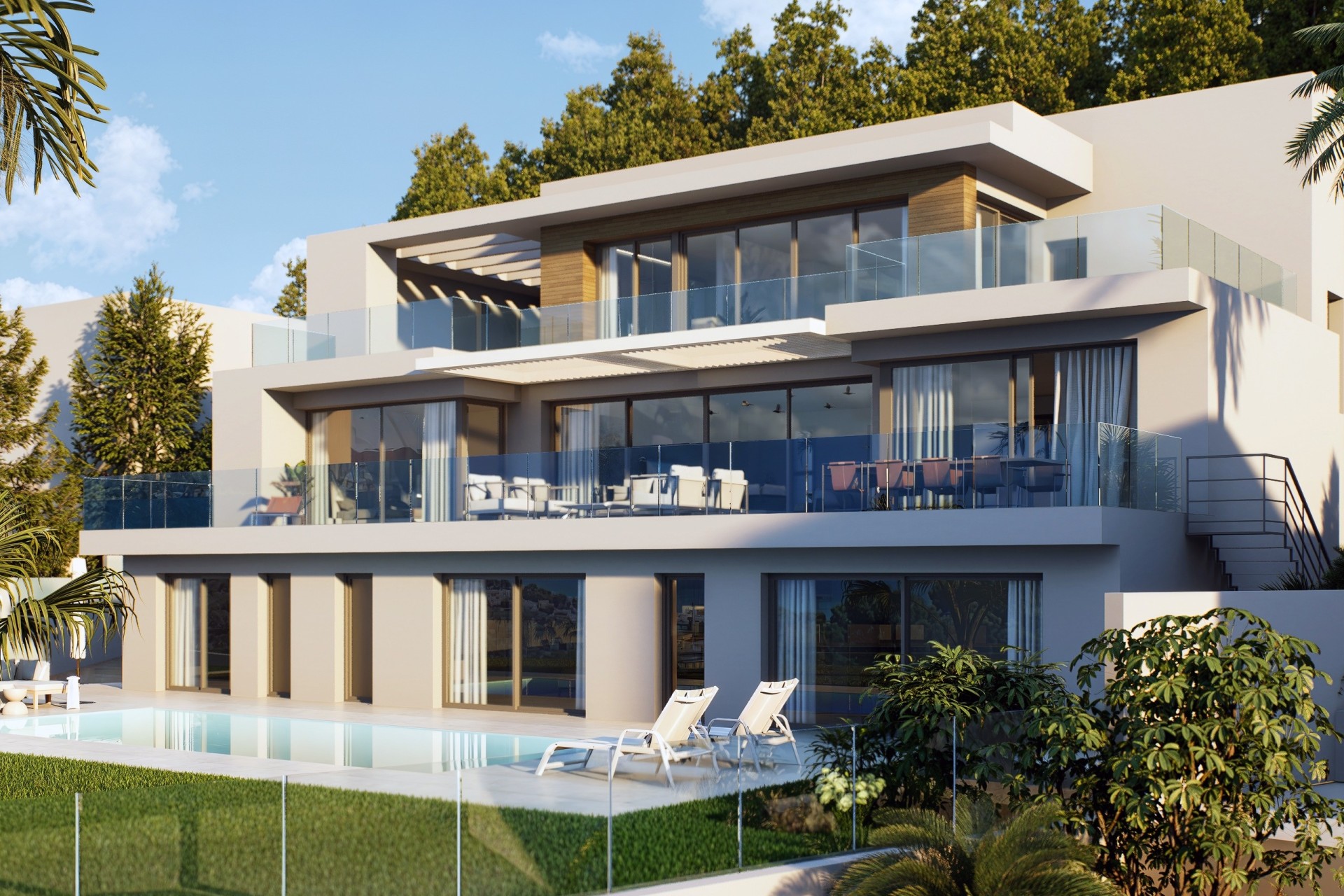 Obra Nueva - Chalet Independiente -
Altea
