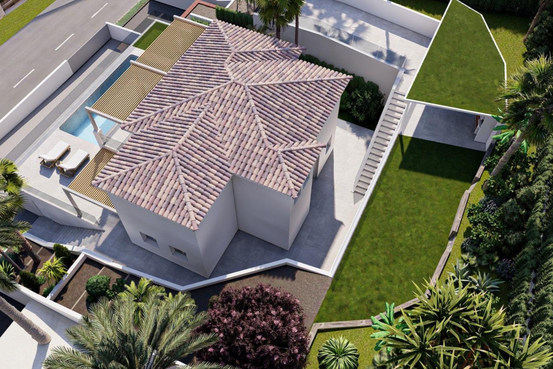 Obra Nueva - Chalet Independiente -
Altea