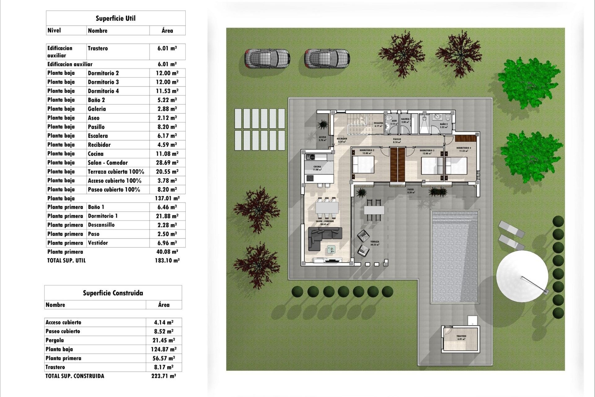 Obra Nueva - Chalet Independiente -
Aspe - Poligono 19