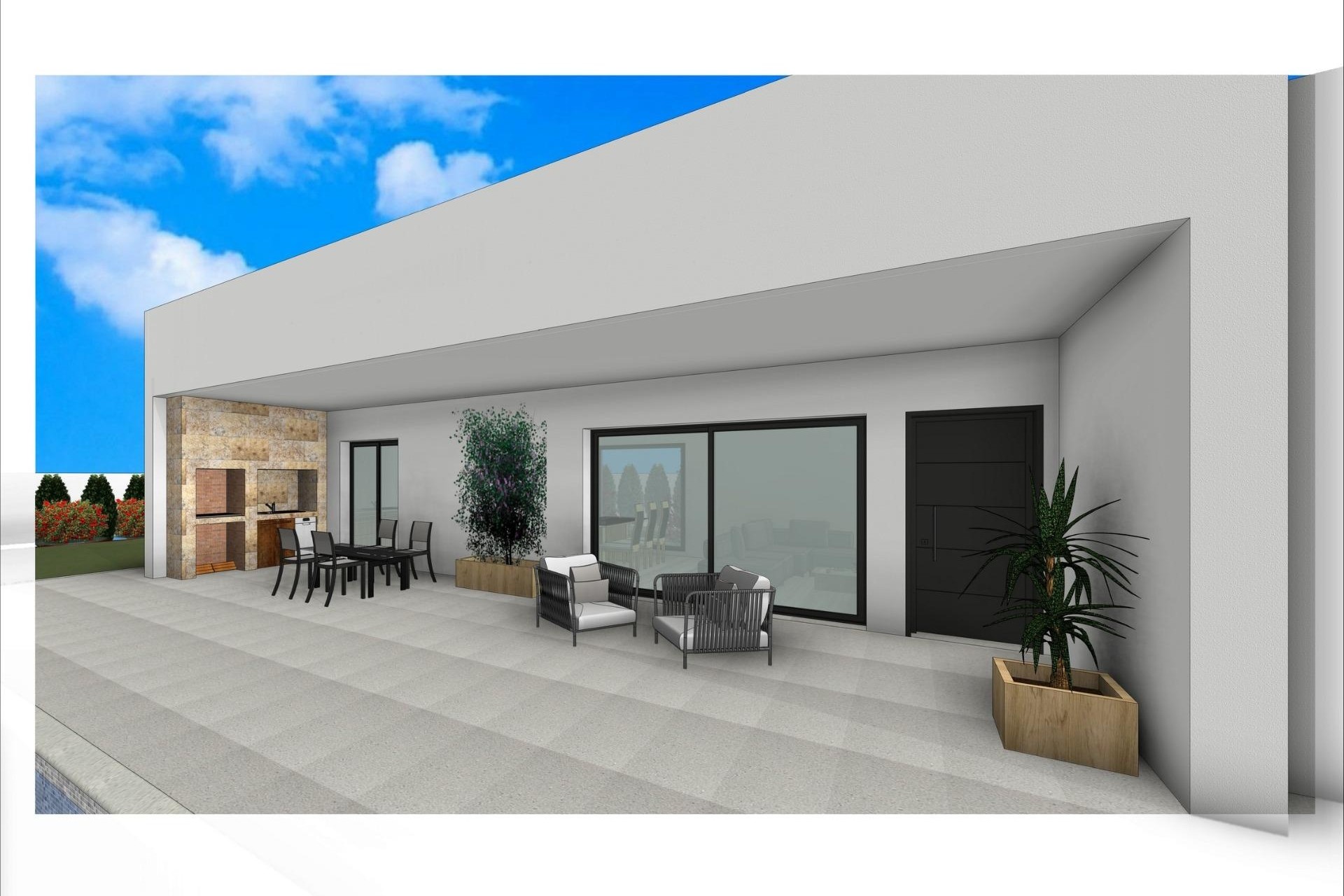 Obra Nueva - Chalet Independiente -
Aspe - Poligono 19