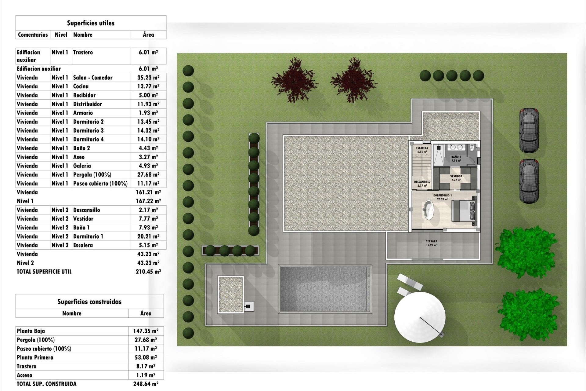 Obra Nueva - Chalet Independiente -
Aspe - Poligono 19