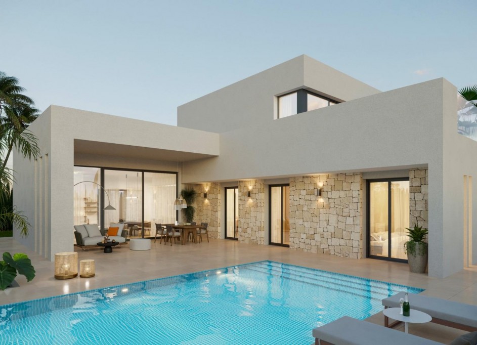 Obra Nueva - Chalet Independiente -
Aspe - Poligono 19