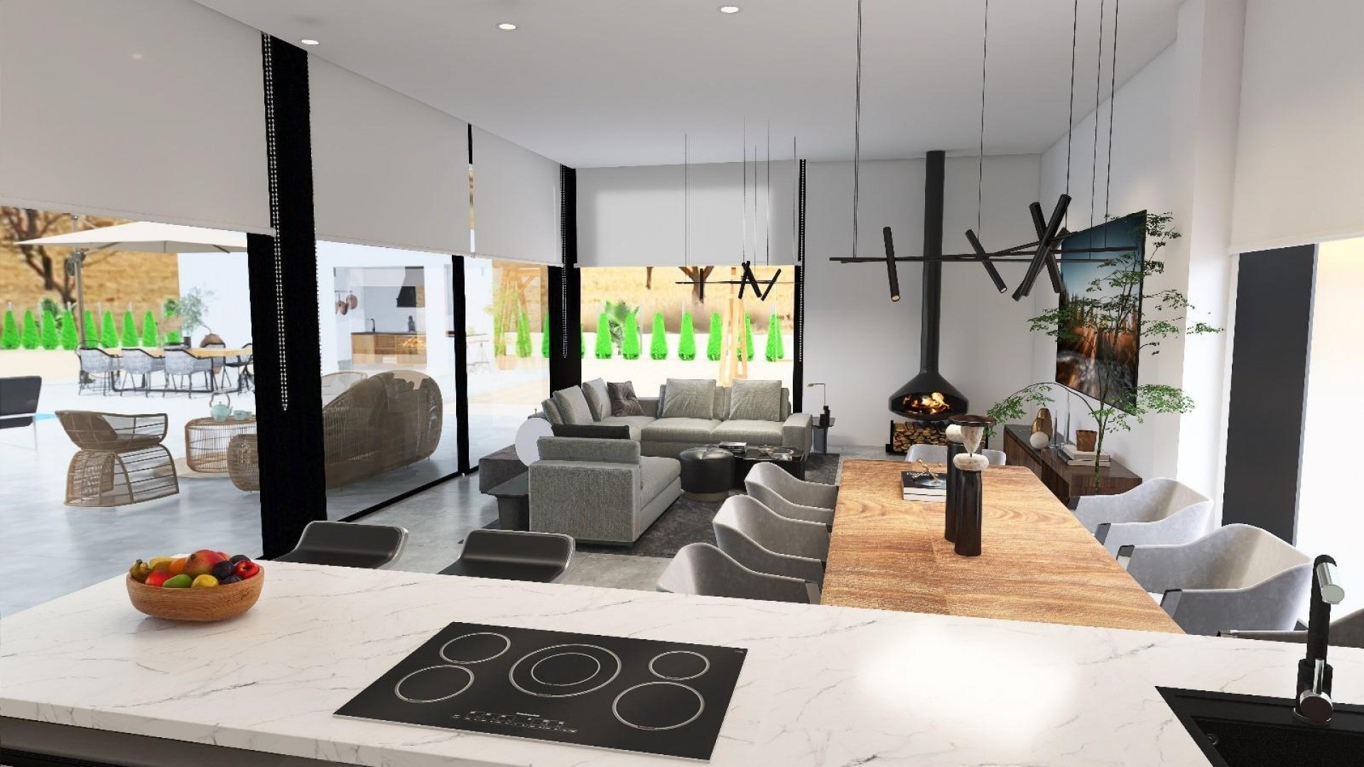 Obra Nueva - Chalet Independiente -
Aspe - Poligono 19