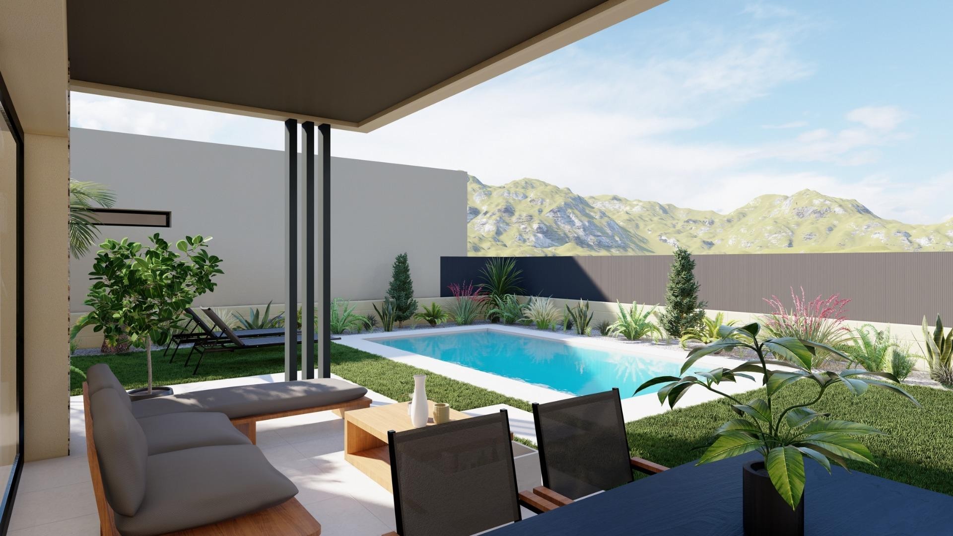 Obra Nueva - Chalet Independiente -
BAÑOS Y MENDIGO - Altaona Golf And Country Village