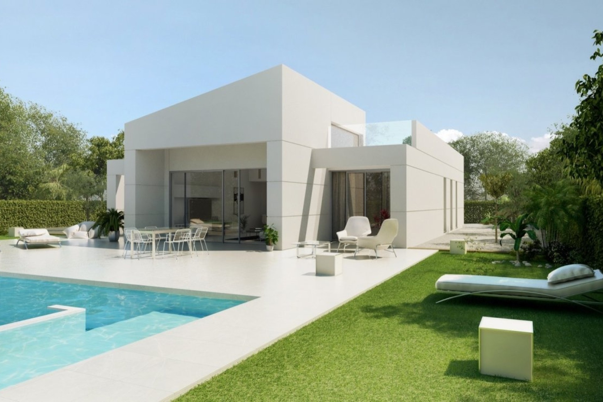 Obra Nueva - Chalet Independiente -
BAÑOS Y MENDIGO - Altaona Golf & Country Village