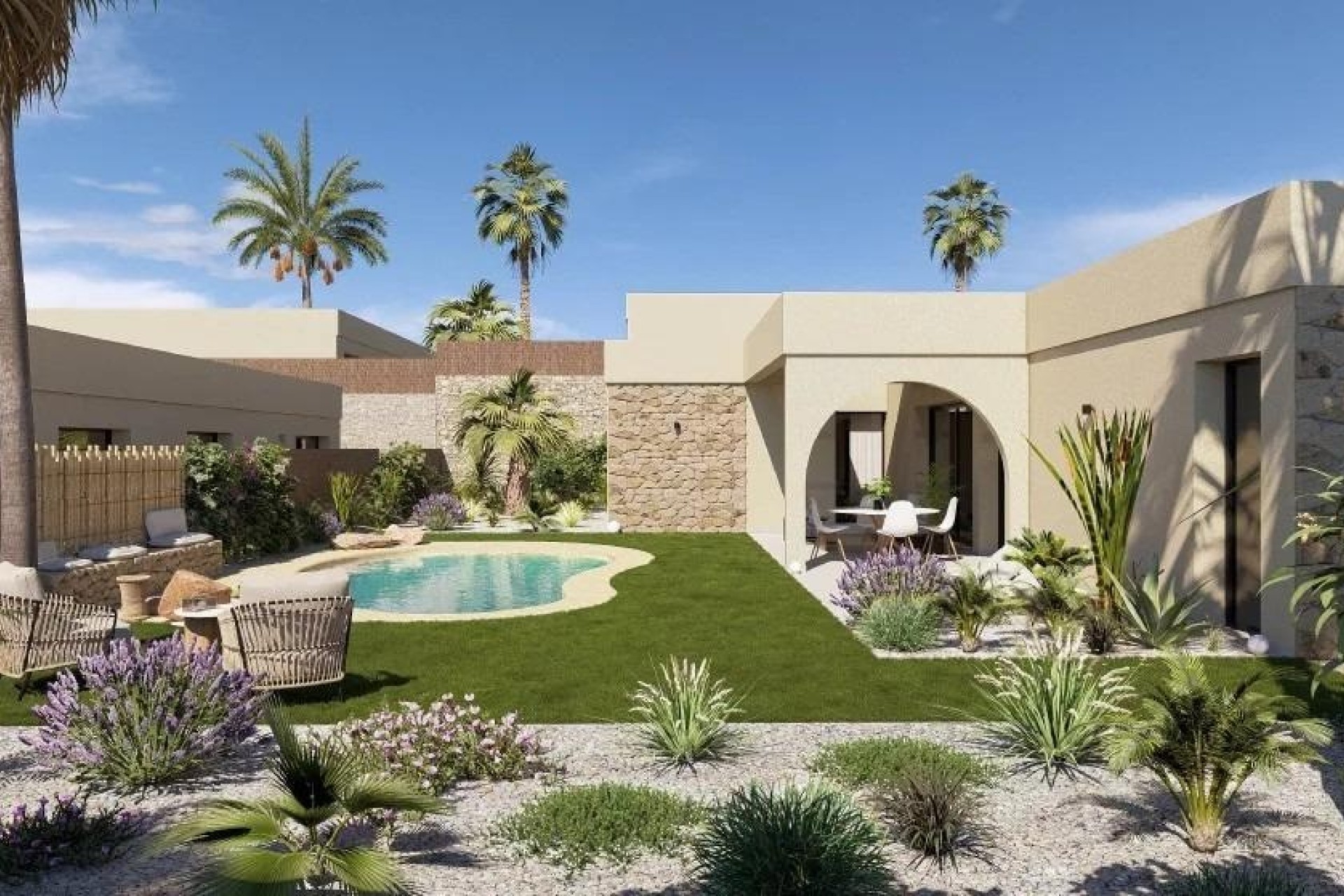 Obra Nueva - Chalet Independiente -
BAÑOS Y MENDIGO - Altaona Golf & Country Village