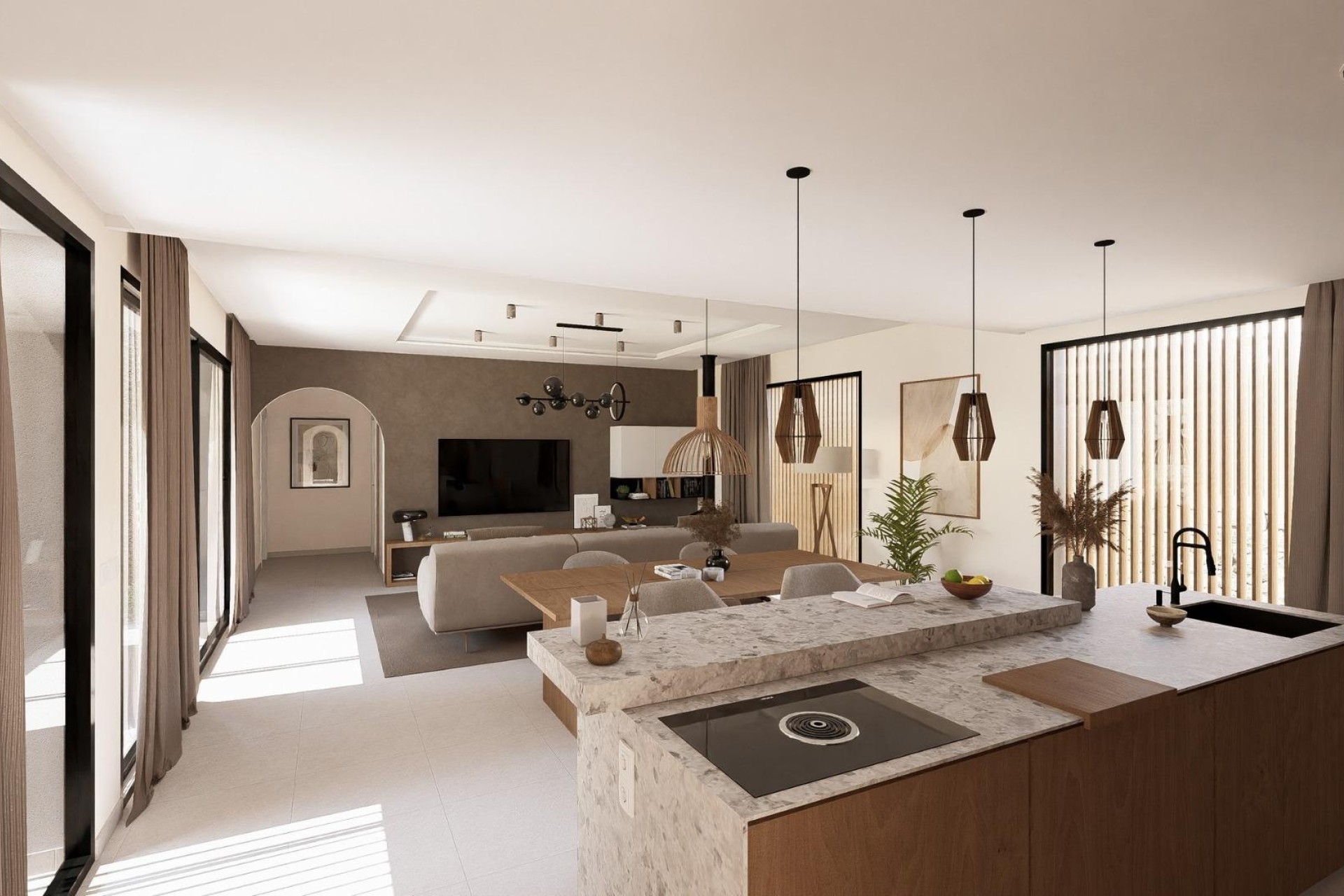 Obra Nueva - Chalet Independiente -
BAÑOS Y MENDIGO - Altaona Golf