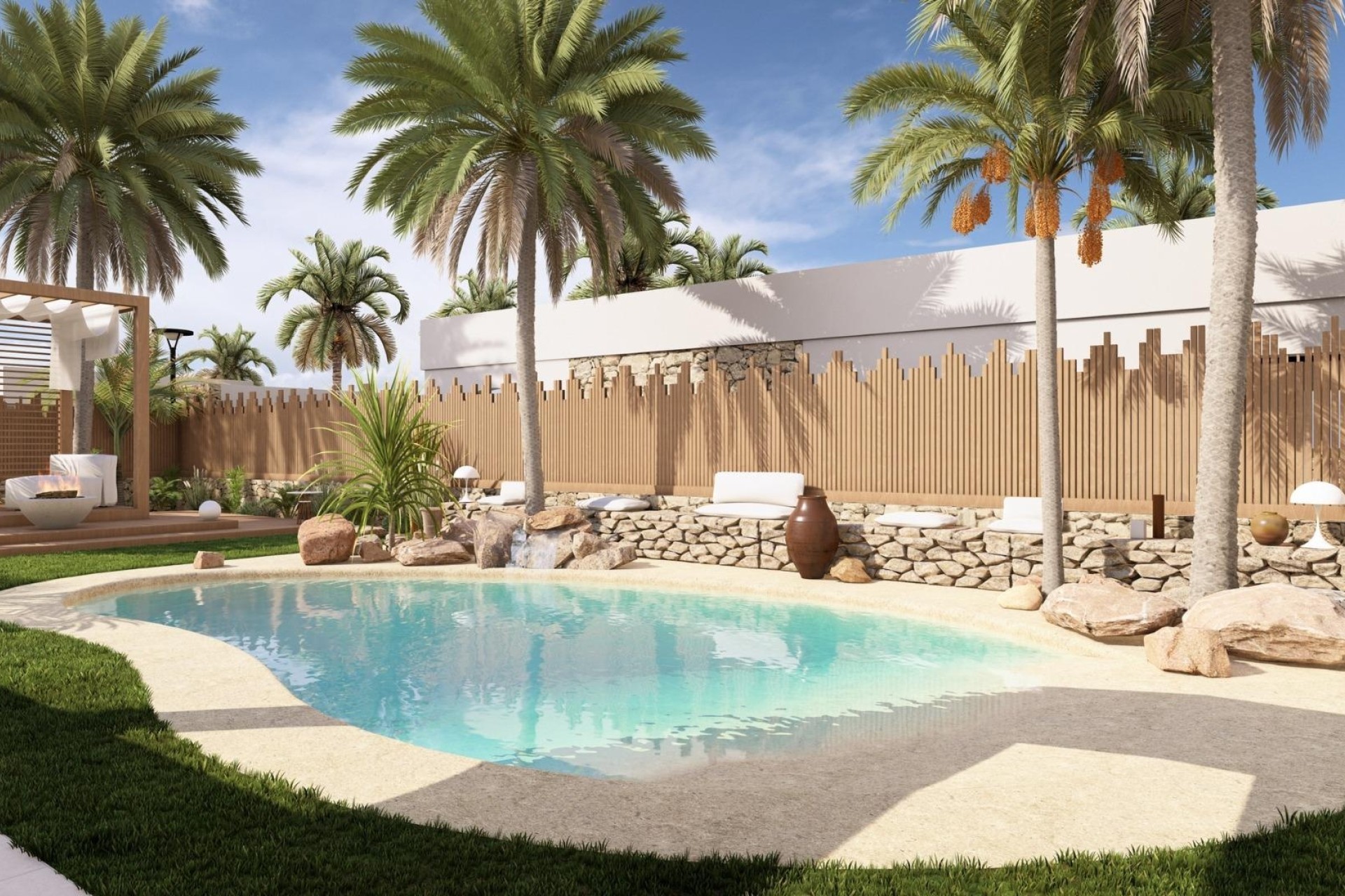 Obra Nueva - Chalet Independiente -
BAÑOS Y MENDIGO - Altaona Golf