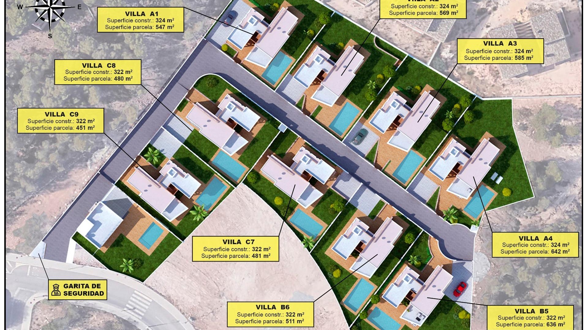 Obra Nueva - Chalet Independiente -
Benidorm - Pueblo Levante