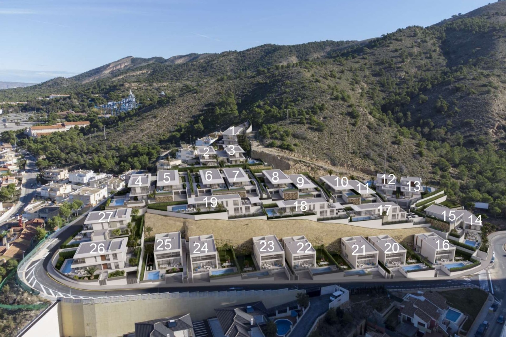 Obra Nueva - Chalet Independiente -
Benidorm