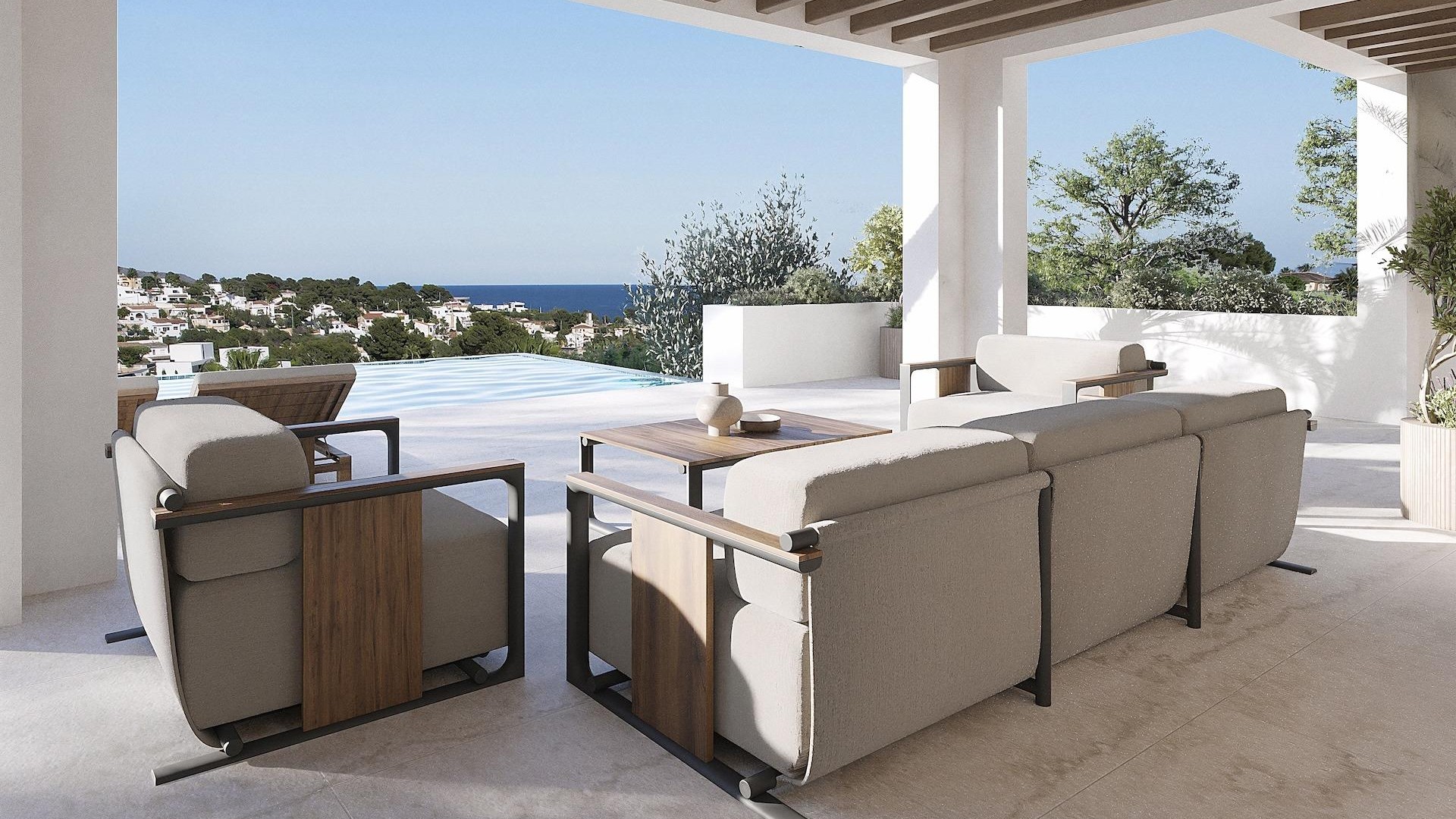 Obra Nueva - Chalet Independiente -
Benissa - La Fustera