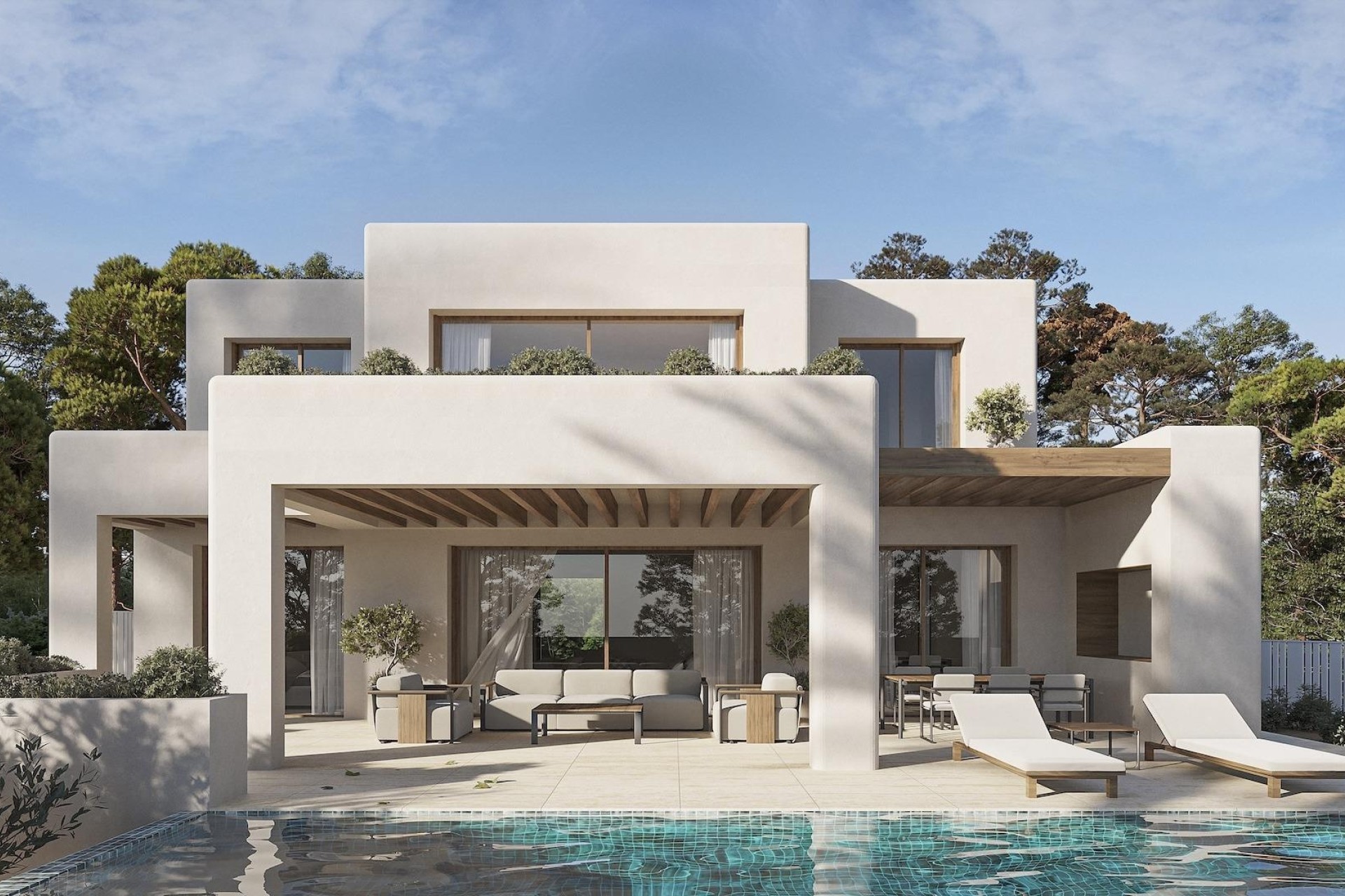 Obra Nueva - Chalet Independiente -
Benissa - La Fustera