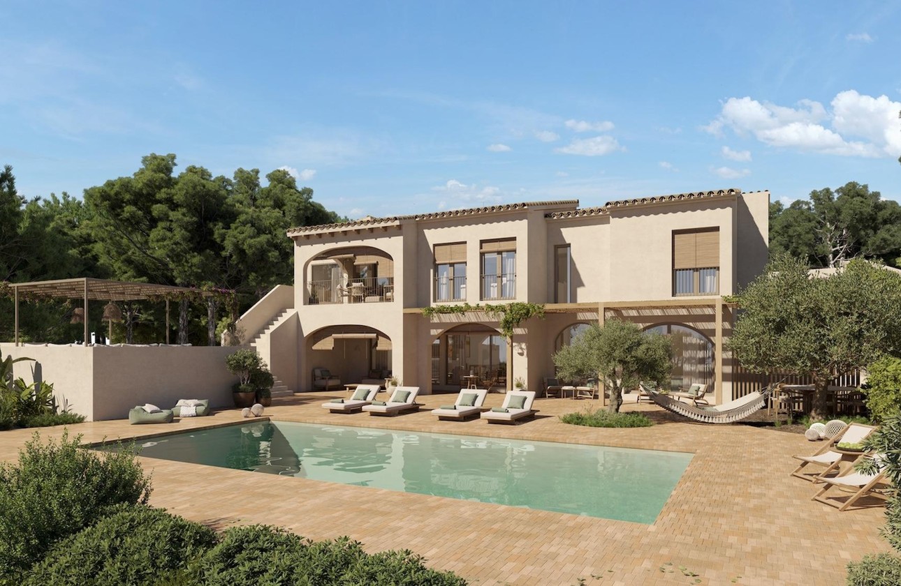 Obra Nueva - Chalet Independiente -
Benissa - La Fustera