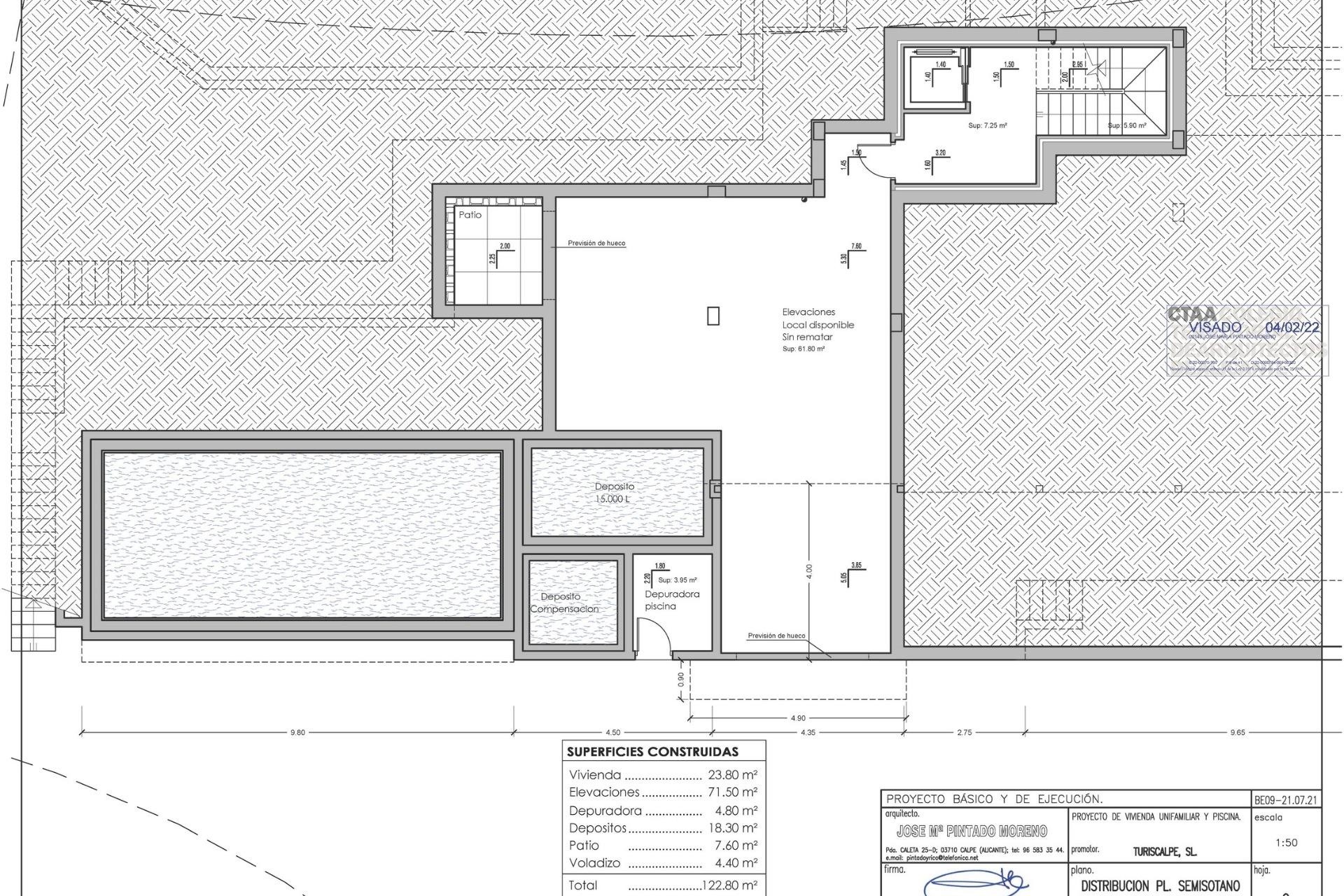 Obra Nueva - Chalet Independiente -
Benissa - Racó Del Galeno