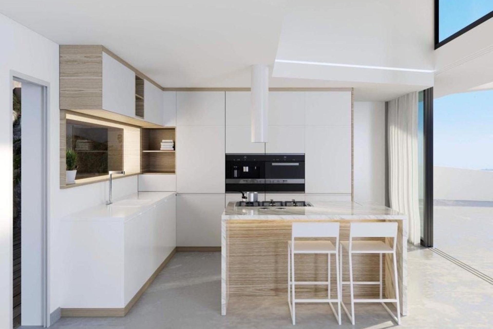 Obra Nueva - Chalet Independiente -
Benitachell