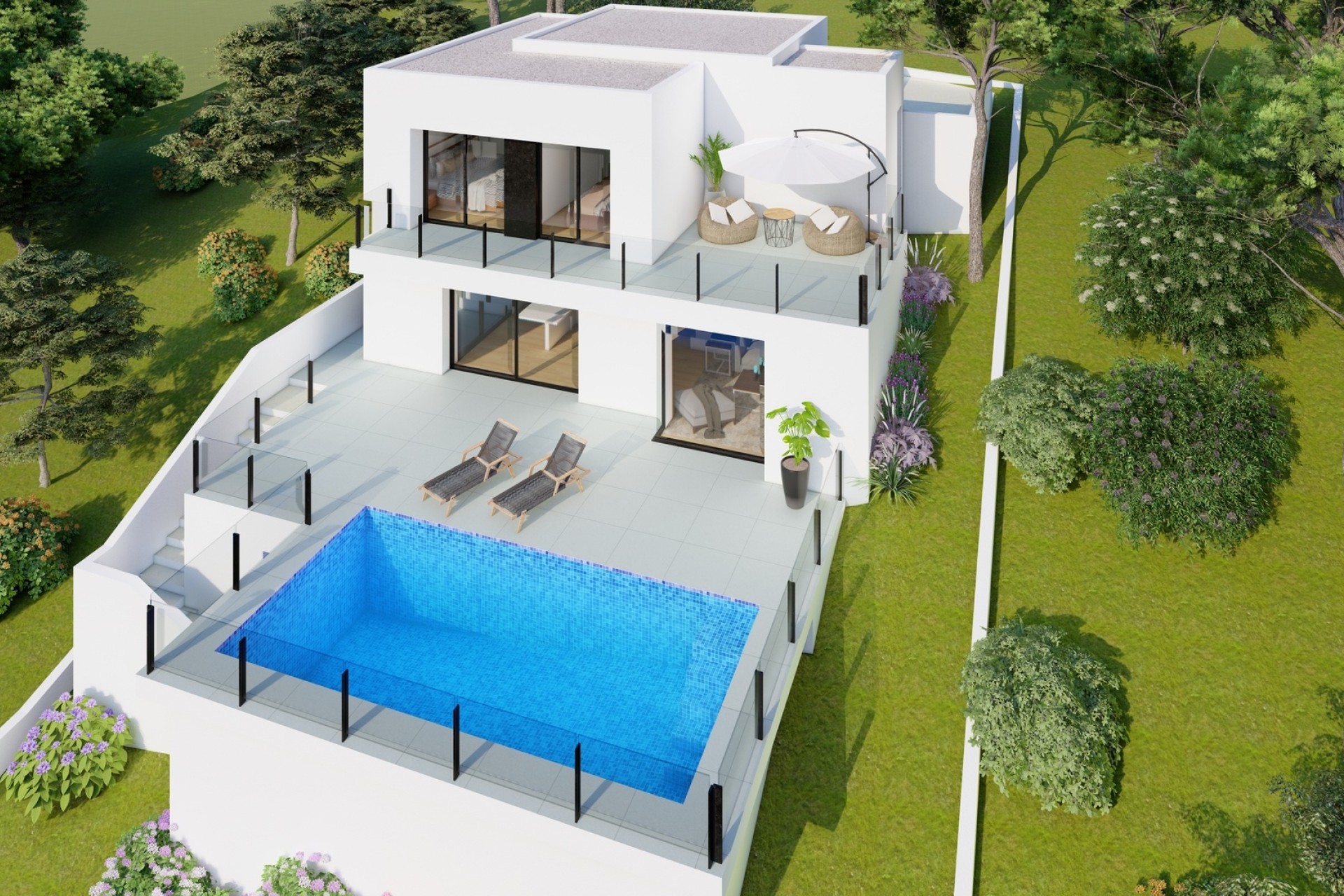Obra Nueva - Chalet Independiente -
Benitachell