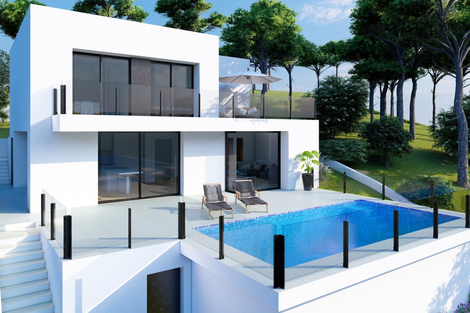 Obra Nueva - Chalet Independiente -
Benitachell