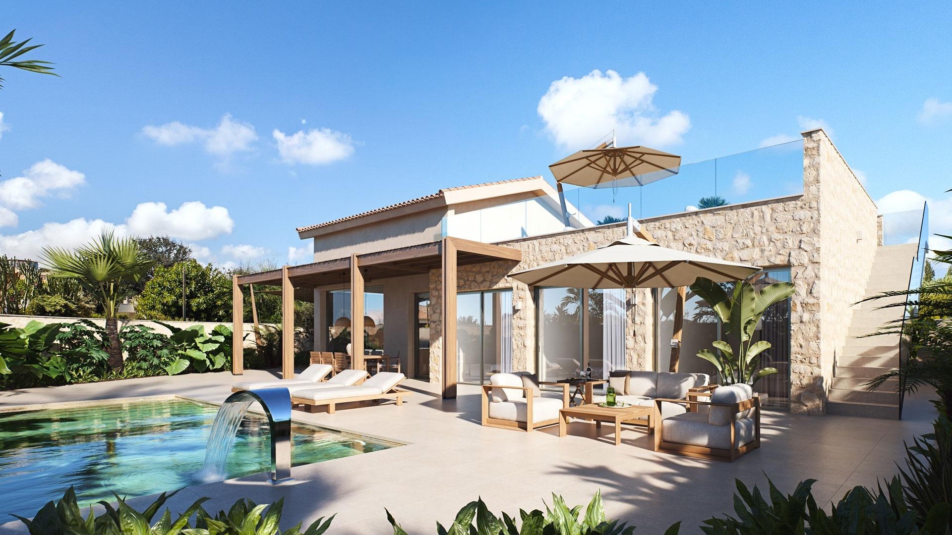 Obra Nueva - Chalet Independiente -
Cabo de Palos - Cala Flores