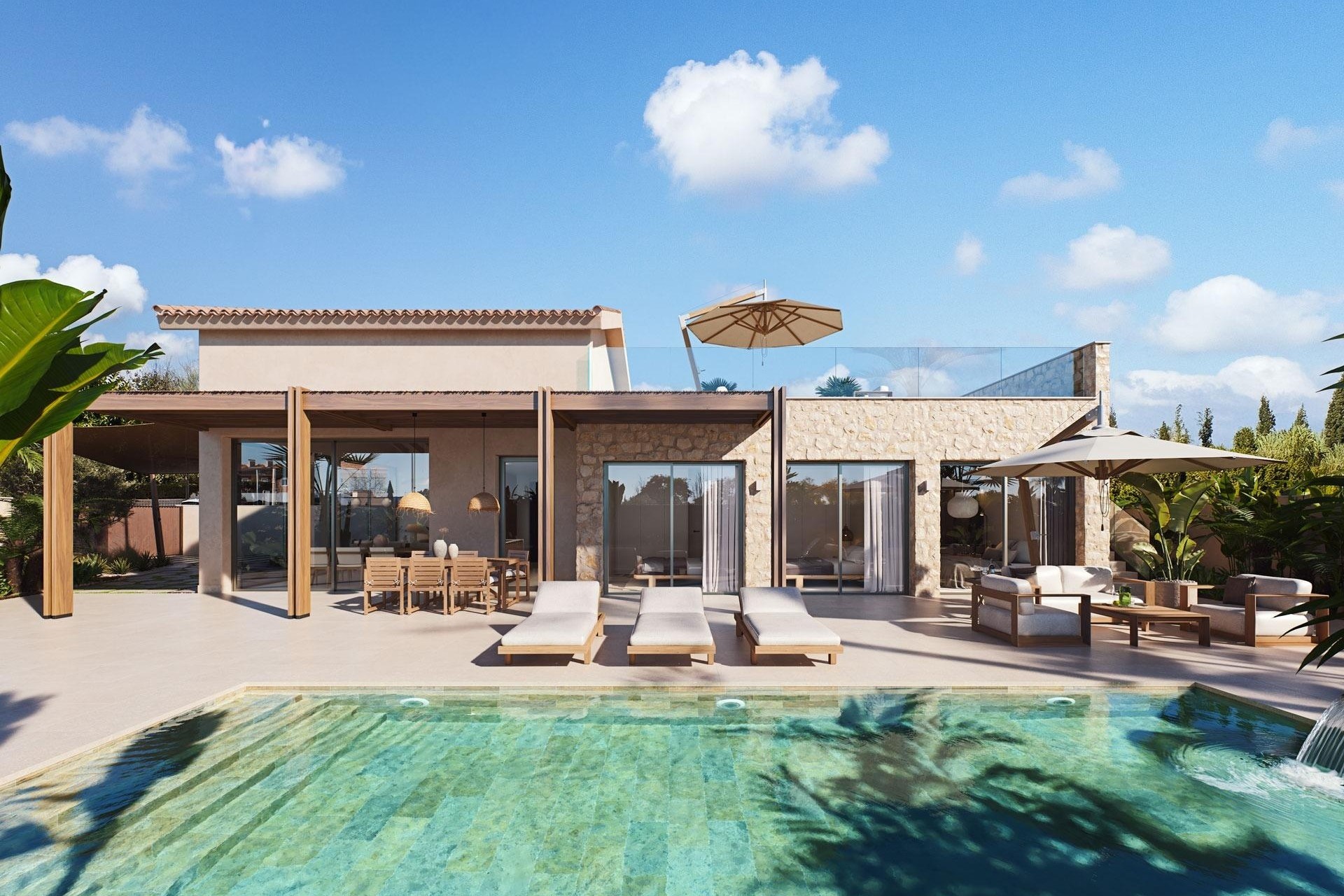 Obra Nueva - Chalet Independiente -
Cabo de Palos - Cala Flores