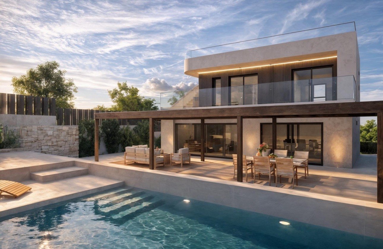 Obra Nueva - Chalet Independiente -
Cabo de Palos - Cala Flores