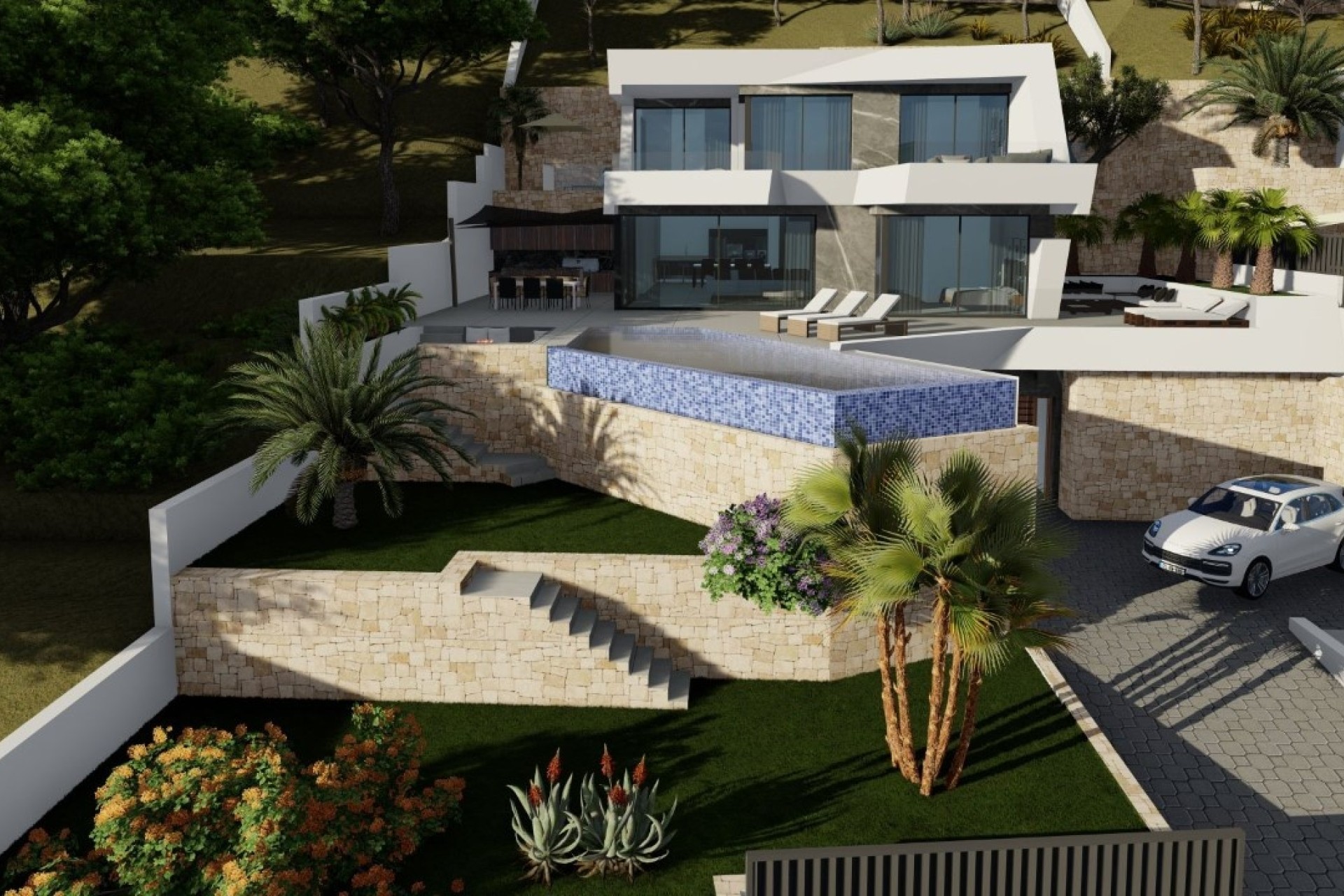 Obra Nueva - Chalet Independiente -
Calpe