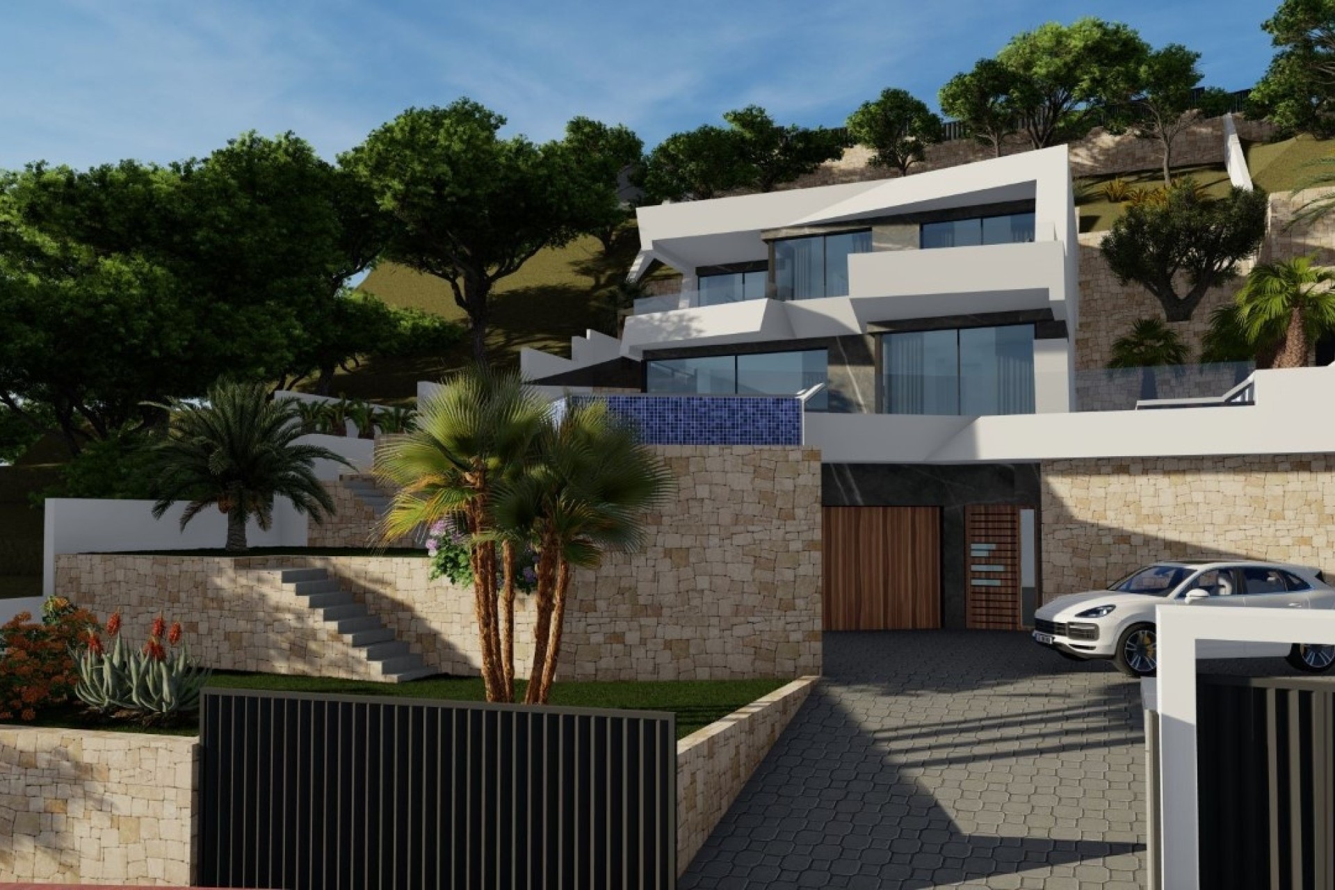 Obra Nueva - Chalet Independiente -
Calpe
