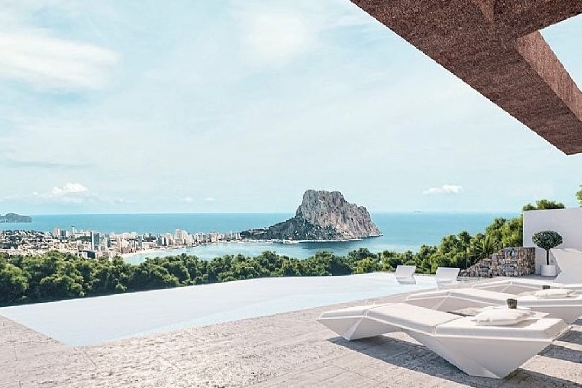 Obra Nueva - Chalet Independiente -
Calpe