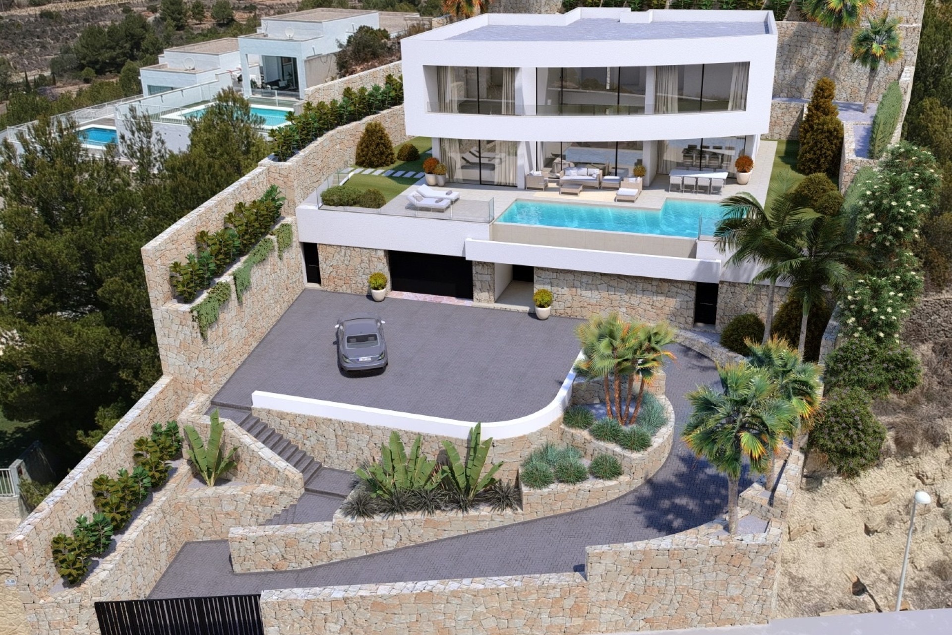 Obra Nueva - Chalet Independiente -
Calpe