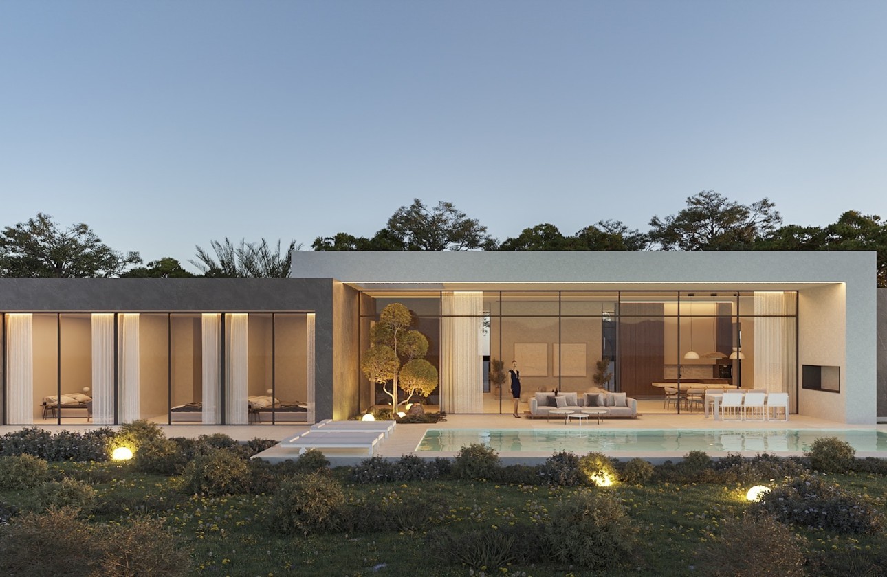 Obra Nueva - Chalet Independiente -
Calpe