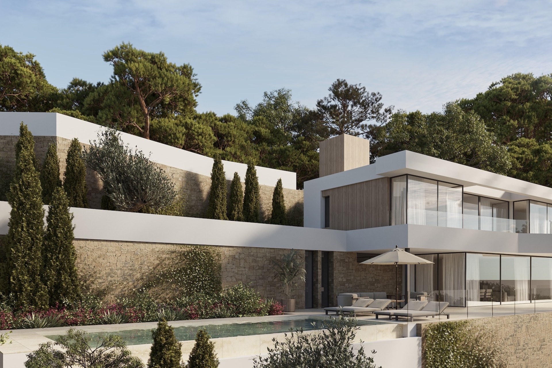 Obra Nueva - Chalet Independiente -
Calpe