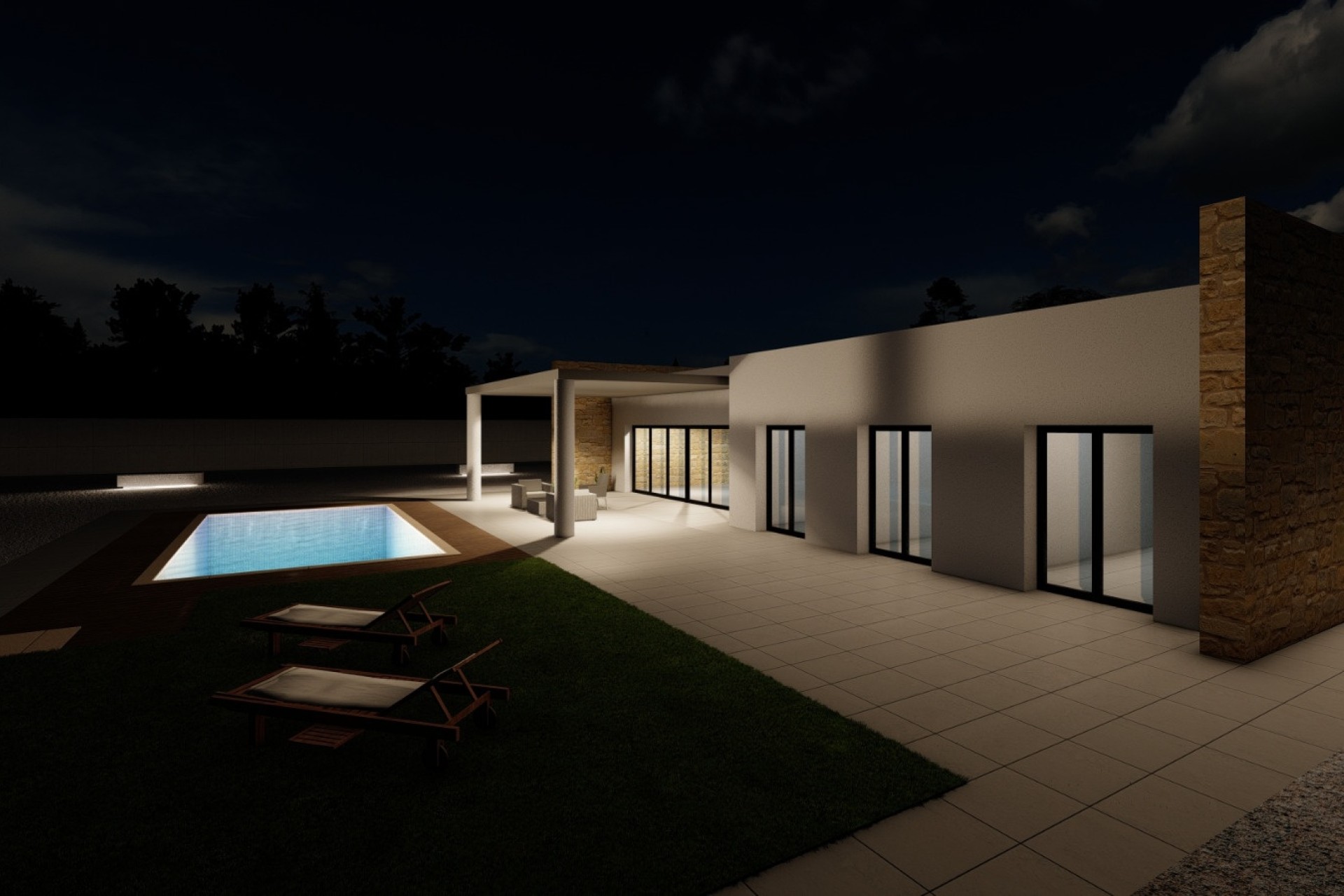Obra Nueva - Chalet Independiente -
El Pinós