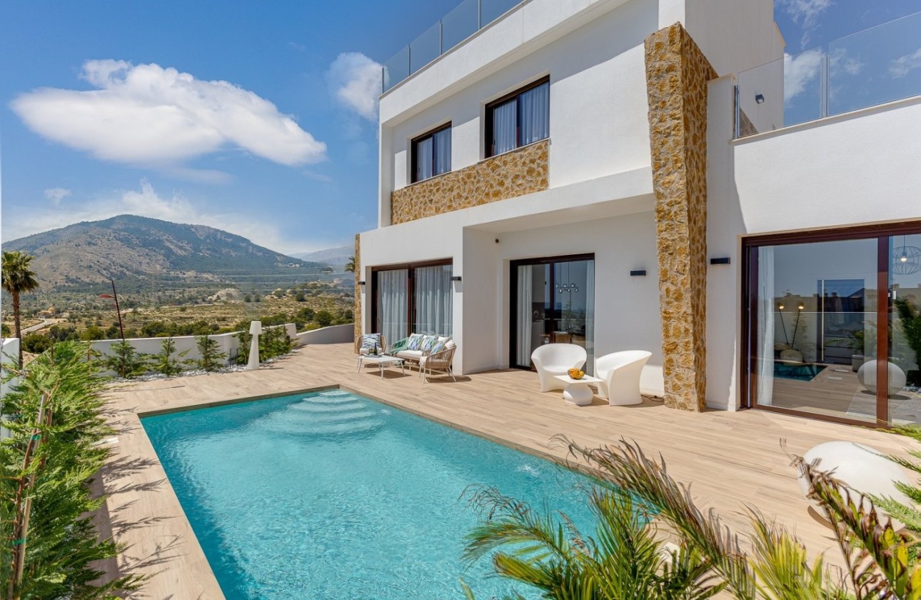 Obra Nueva - Chalet Independiente -
Finestrat - Balcón de finestrat