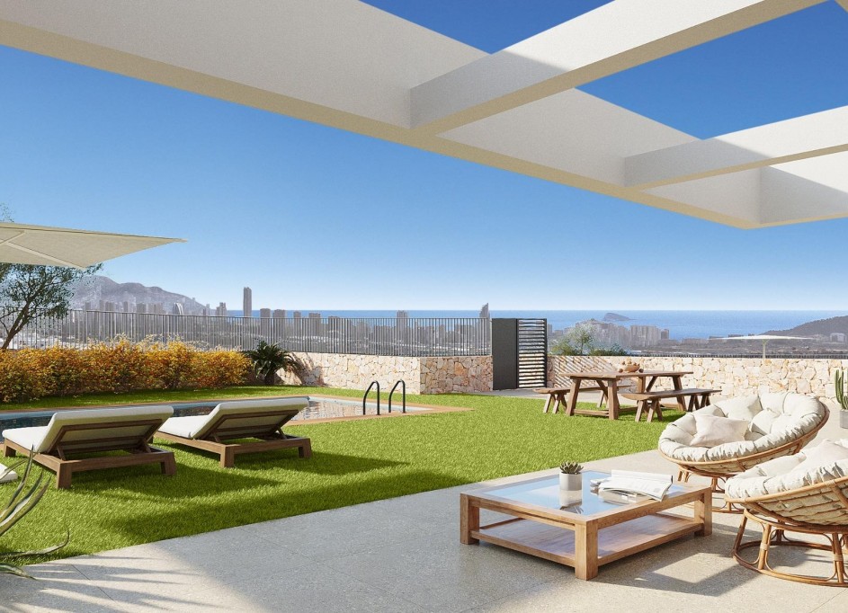 Obra Nueva - Chalet Independiente -
Finestrat - Balcón de finestrat