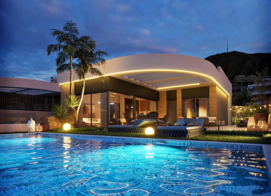 Obra Nueva - Chalet Independiente -
Finestrat - Campana garden