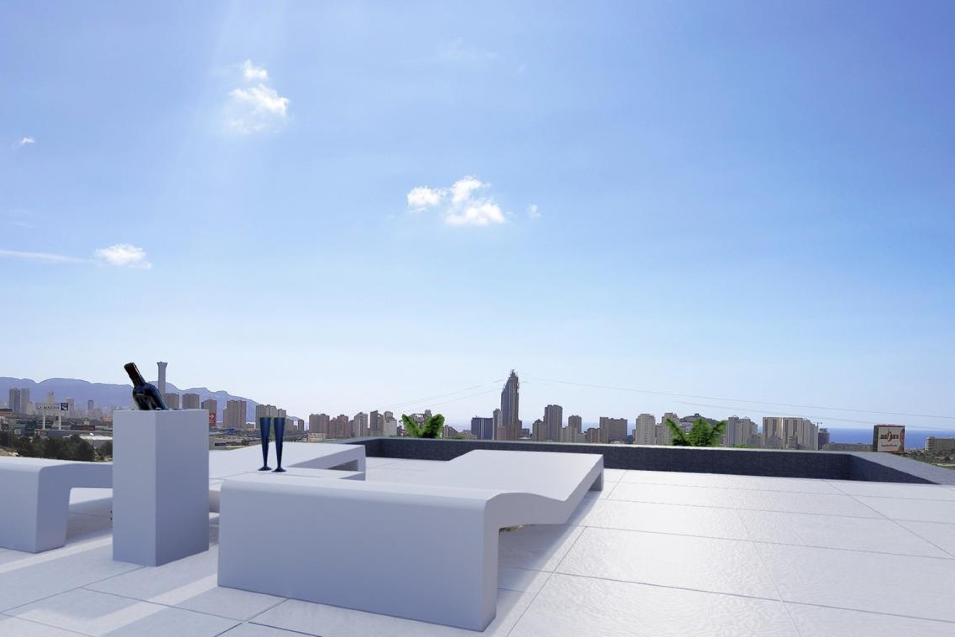 Obra Nueva - Chalet Independiente -
Finestrat - Campana garden