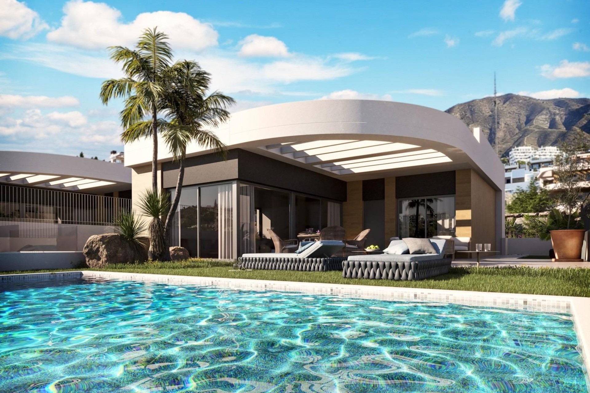 Obra Nueva - Chalet Independiente -
Finestrat - Campana garden