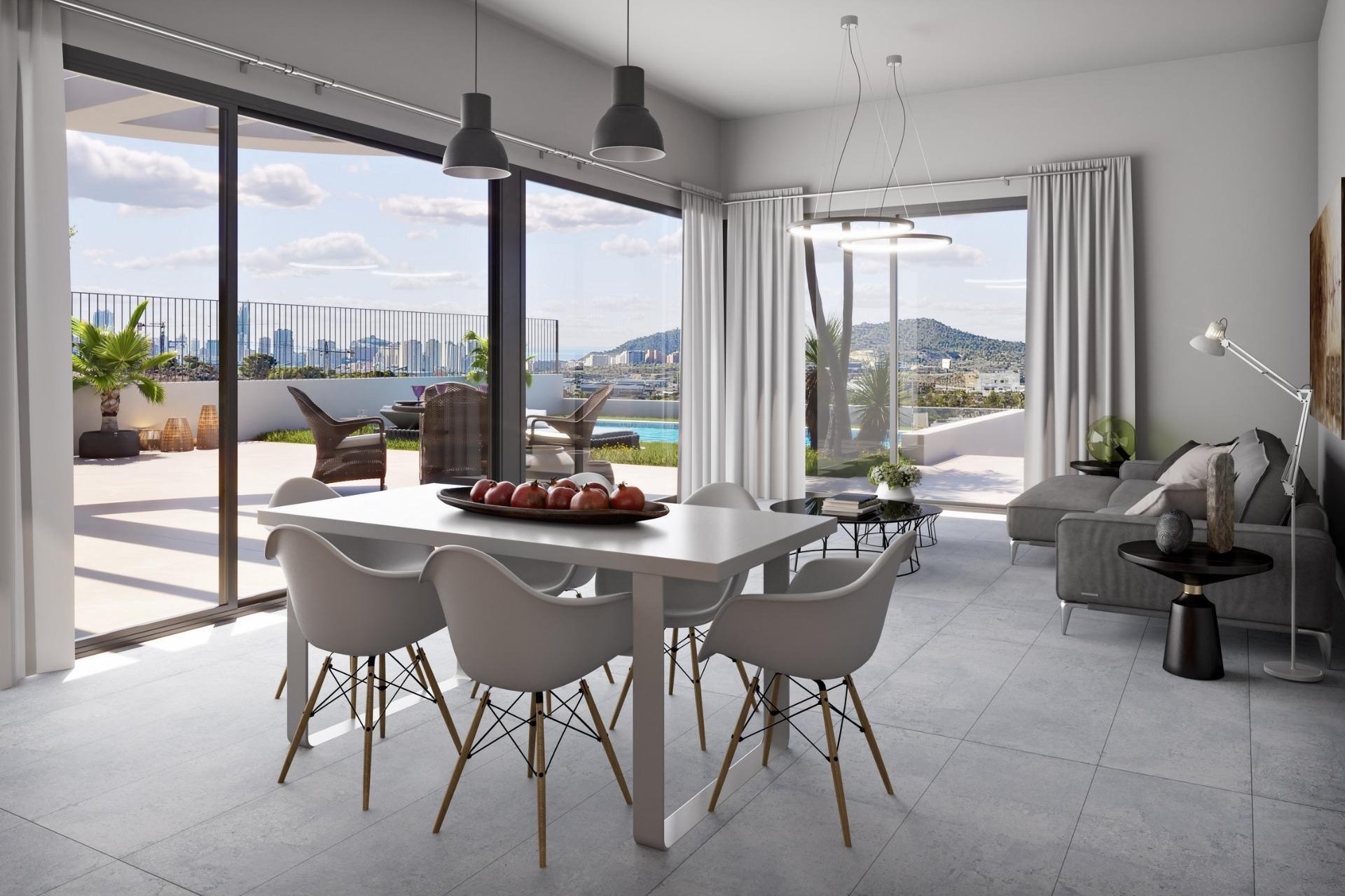 Obra Nueva - Chalet Independiente -
Finestrat - Campana garden